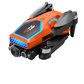 S180 Drone Brushless Power Intelligentobstacle Avoidance (Option: Orange)